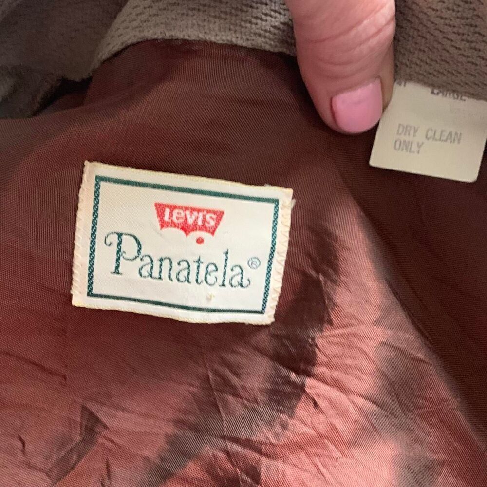 vintage 70s levis panatela tan - Picture 2 of 8